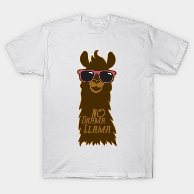 No drama llama T-Shirt by Ashygaru